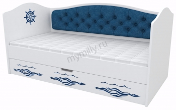 Кровать Домик без окошек Морская
