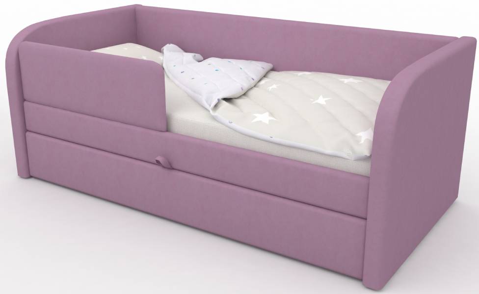Детский диван UNO Пастельный Фиолетовый (Teddy 638)