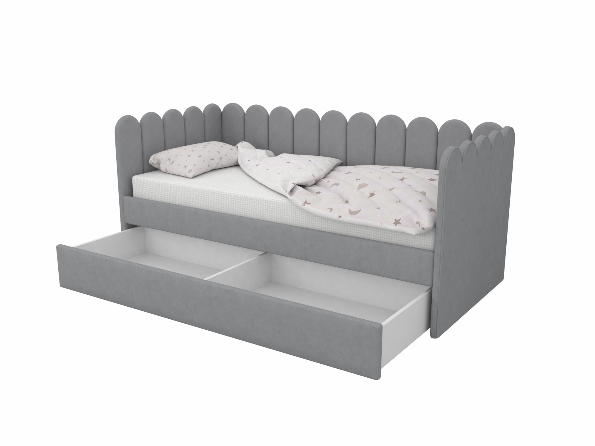 Кровать Элис Grey фото 2 Кровать Элис Grey фото 2