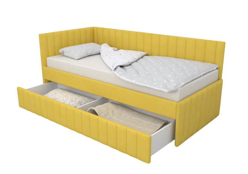 Кровать-диван угловой Soft Gold фото 2