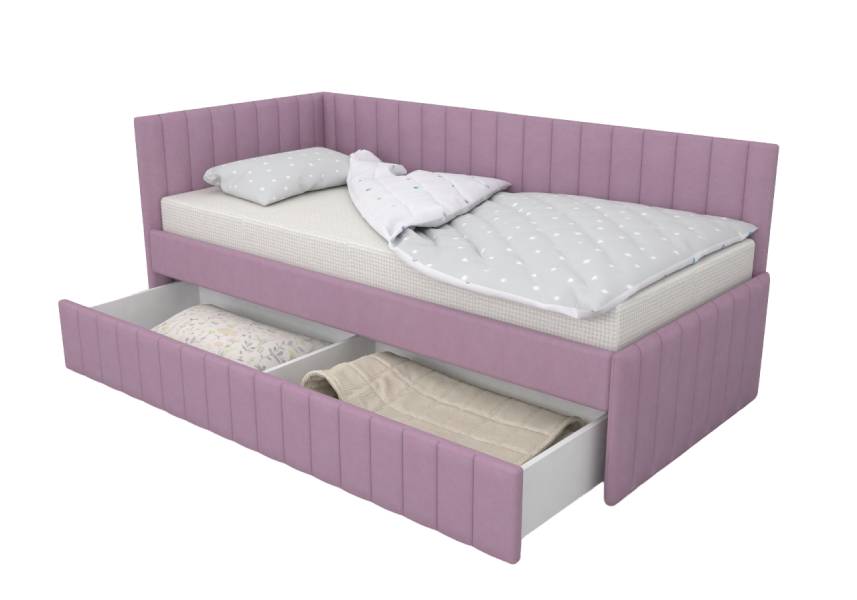 Кровать-диван угловой Soft Violet фото 2