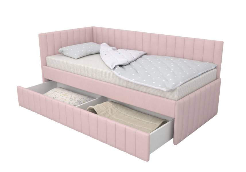 Кровать-диван угловая Soft Pinky фото 2
