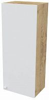 Шкаф навесной вертикальный с 1-им фасадом и 3-мя секциями серии Wood