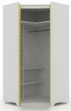 Шкаф угловой с 2-мя дверками SIMPLE, SSH6-100 фото 2
