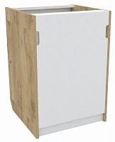 Тумба для стола с выдвижной полкой серия Wood