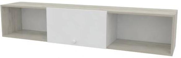 Шкаф навесной с 1-им фасадом 3 секции серия Wood