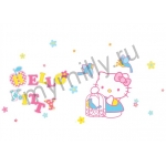 Интерьерная наклейка Hello Kitty