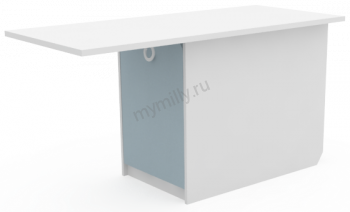 Тумба с выдвижной полкой для стола