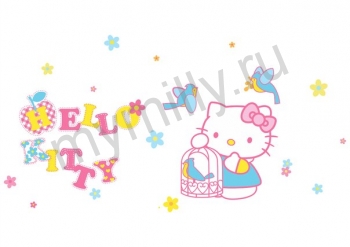 Интерьерная наклейка Hello Kitty